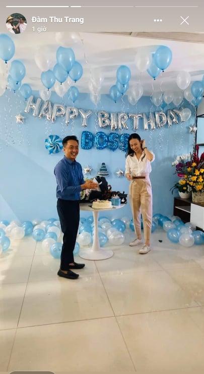 Đàm Thu Trang khoe ảnh hạnh phúc, đón sinh nhật lần đầu tiên với tư cách vợ Cường Đô La-3