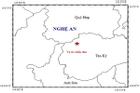 Động đất mạnh 4,2 độ richter xảy ra ở Nghệ An