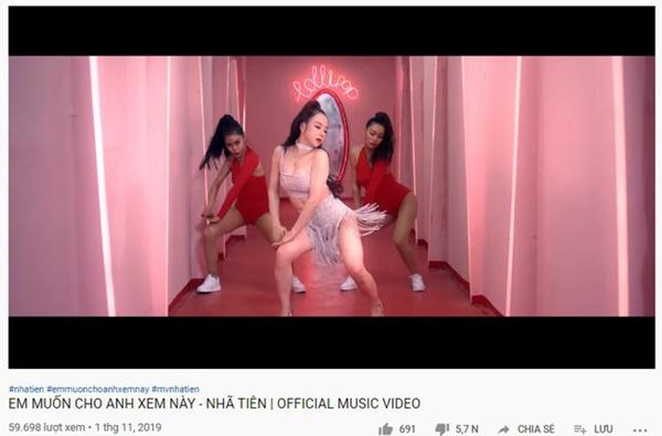 Trước Hoàng Thùy Linh, hotgirl ngủ gật Nhã Tiên cũng diện áo dài không quần và MV bay màu thê thảm chỉ trong 1 nốt nhạc-9