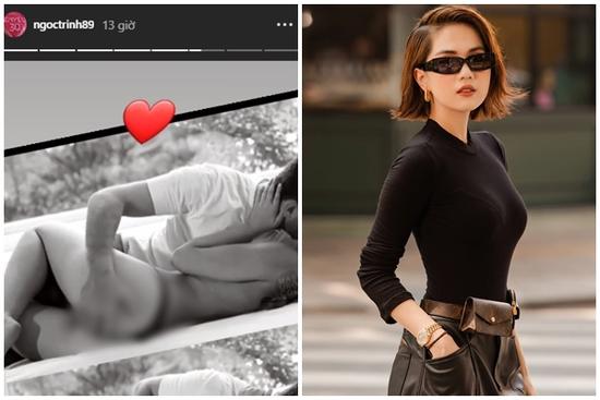 Vừa khoe 'ảnh nóng' trong nhà tắm, Ngọc Trinh lại gây sốc khi đăng clip giường chiếu lên trang cá nhân