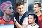 Hồng Duy, Văn Toàn thích nhuộm tóc màu nổi nhất đội tuyển Việt Nam