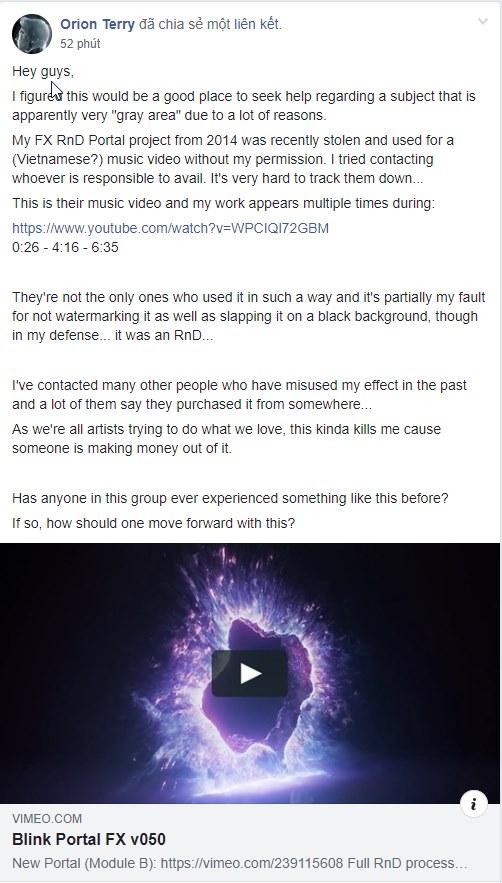 Hết cover chùa nhạc, Hương Ly lại bị nghệ sĩ nước ngoài tố ăn cắp hiệu ứng đồ họa?-3