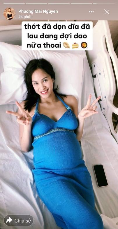 MC Phương Mai chính thức hạ sinh quý tử đầu lòng với ông xã ngoại quốc-2