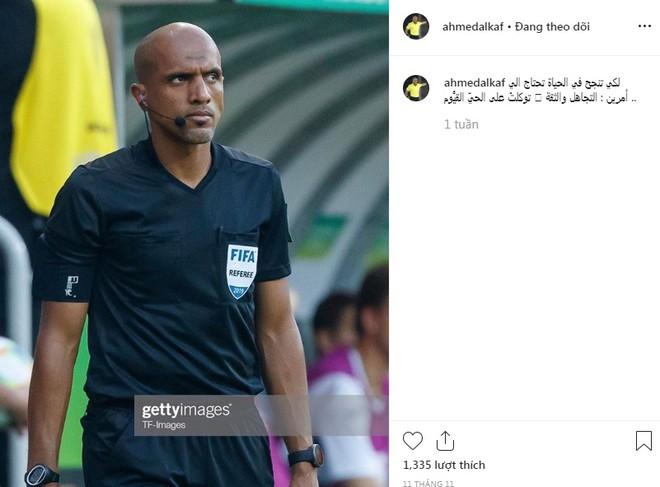 Trọng tài Oman mở lại trang cá nhân nhưng khóa phần bình luận-1