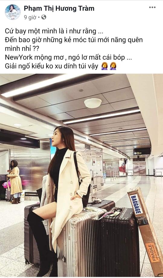 Hương Tràm bị móc túi, mất toàn bộ tiền và giấy tờ trên đất Mỹ-1