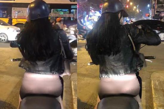 Mặc quần mỏng như tờ giấy để lộ nguyên vòng 3 rồi vi vu khắp phố Hà Nội, cô gái trẻ bị chỉ trích gắt