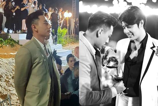 Isaac ga lăng uống thay phần rượu của Noo Phước Thịnh, dân mạng lập tức 'đẩy thuyền' hai mỹ nam