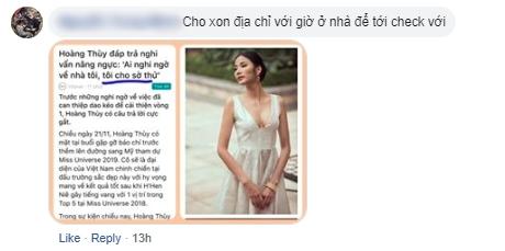 Cư dân mạng phản ứng trước câu trả lời hồn nhiên của Hoàng Thùy trước thềm Miss Universe 2019-4