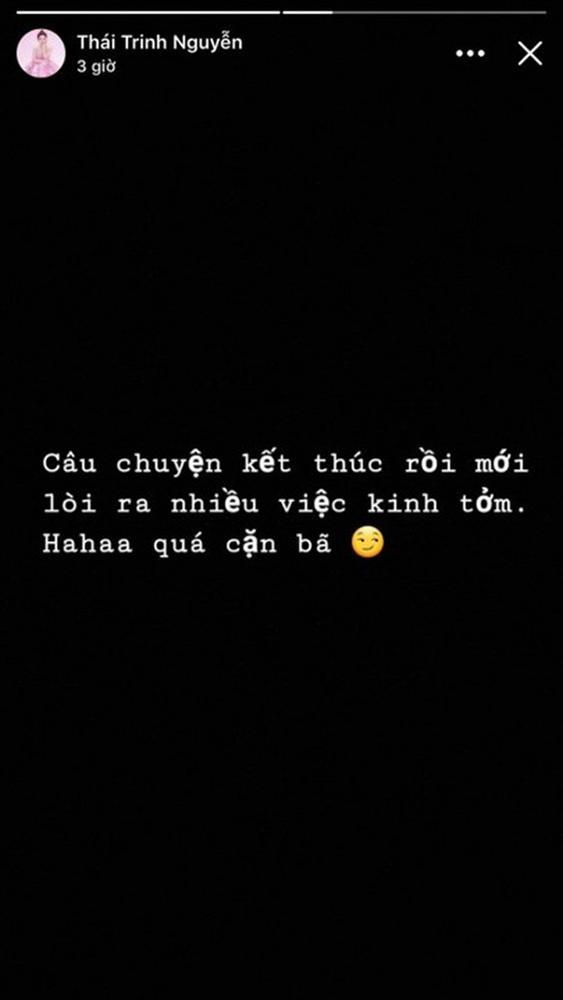 Hậu chia tay Quang Đăng, Thái Trinh bất ngờ đăng trạng thái ẩn ý: Chuyện kết thúc rồi mới lòi ra nhiều việc kinh tởm-1