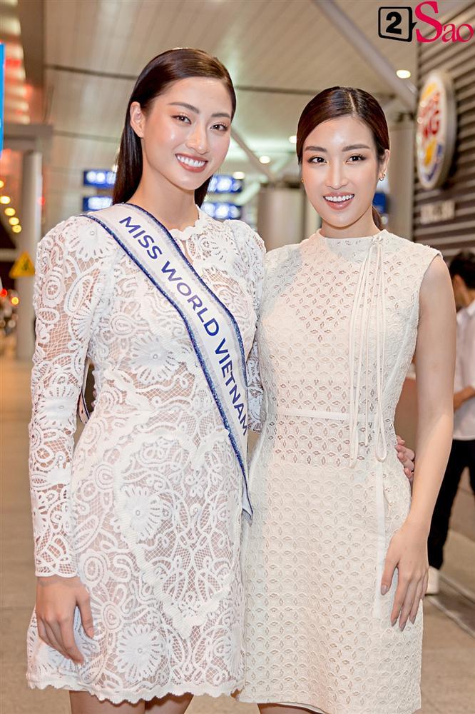 Dàn hoa hậu đổ bộ sân bay lúc nửa đêm tiễn Lương Thùy Linh lên đường thi Miss World 2019-4