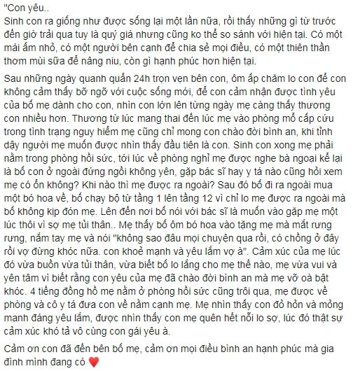 Chỉ một hành động làm thay phụ nữ, Bùi Tiến Dũng đích thực là người chồng quốc dân-3