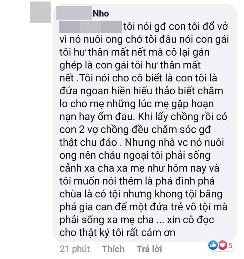 Mẹ đẻ Ngọc Lan chính thức lên tiếng khi bị cho là bênh vực con rể cũ, bêu riếu con gái ruột-5