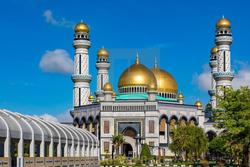 Nhà thờ Hồi giáo dát 5 tấn vàng ở Brunei