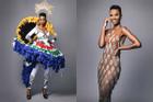 Đối thủ Hoàng Thùy mang trang phục dân tộc 'kịch độc' có 1-0-2 đến Miss Universe