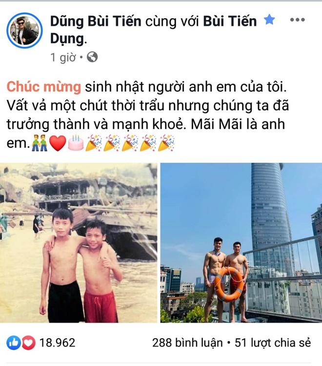 Bùi Tiến Dũng khoe ảnh dậy thì thành công, mừng sinh nhật em trai-2