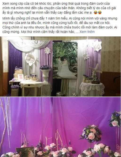 Đang trong lễ ăn hỏi, tự nhiên có người dúi vào tay một mảnh giấy, đọc xong cô dâu tím mặt-1