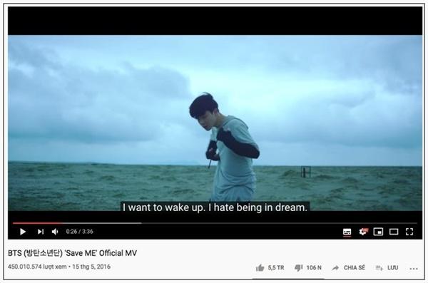 MV thứ 9 của BTS vượt mốc 450 triệu view đó là…-3