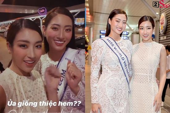 Tưởng giống như song sinh, cuối cùng Đỗ Mỹ Linh - Lương Thùy Linh chạm mặt khiến dân mạng 'vỡ mộng'