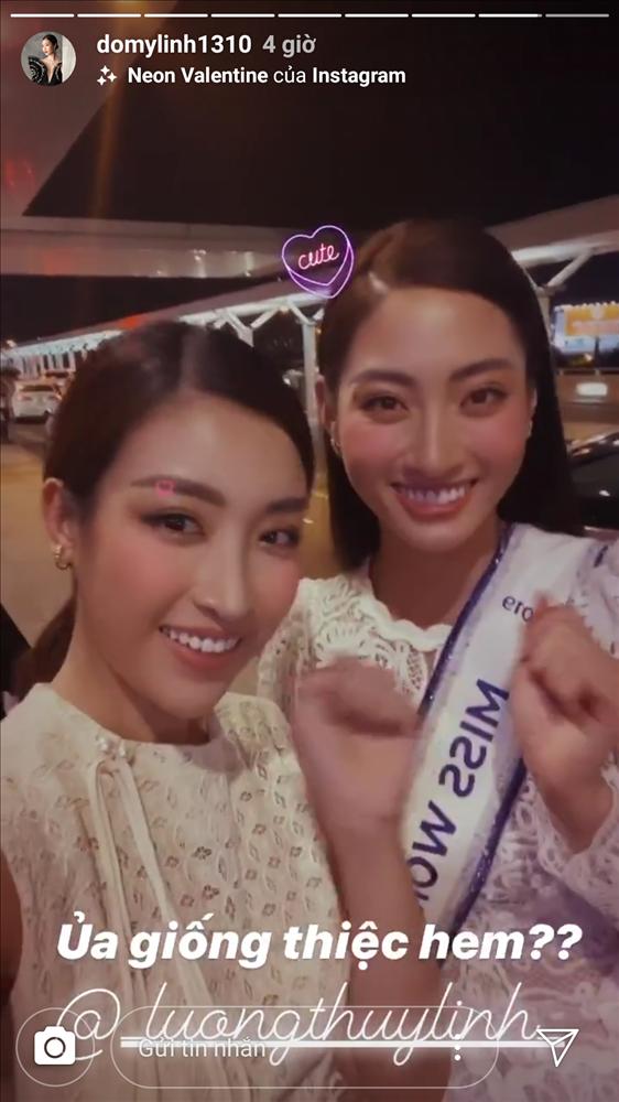 Tưởng giống như song sinh, cuối cùng Đỗ Mỹ Linh - Lương Thùy Linh chạm mặt khiến dân mạng vỡ mộng-10