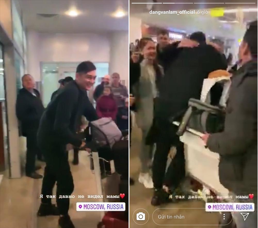 Văn Lâm ôm chầm mẹ tại sân bay Nga sau hai năm xa nhà-1