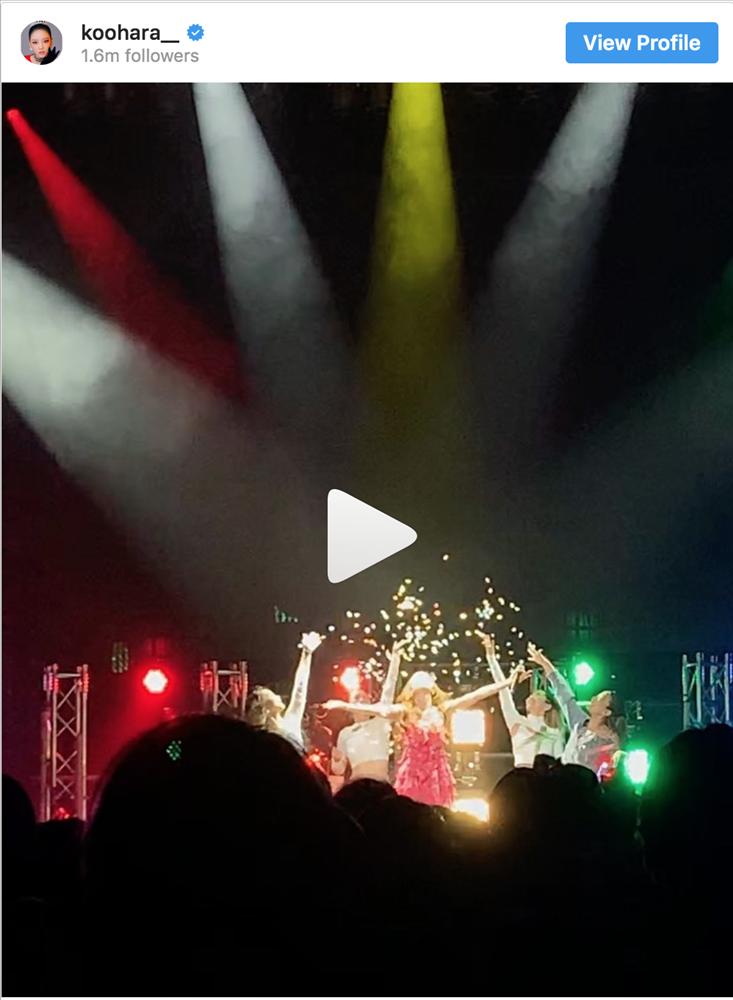 Knet bồi hồi nhìn lại nụ cười rạng rỡ của Goo Hara trong sân khấu gần nhất từ Zeep Tour 2019-2