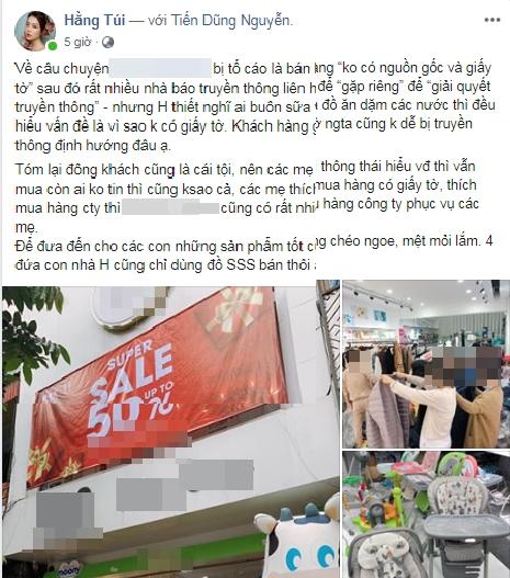 Bị tố bán hàng nhập lậu, bà mẹ 4 con Hằng Túi nói gì?-2