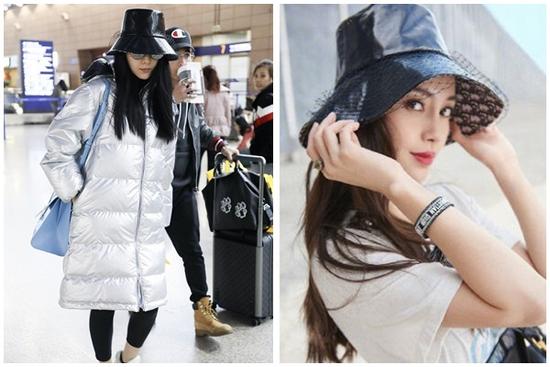 Sau tin đồn tái hợp Lý Thần, Phạm Băng Băng có màn 'đụng' phụ kiện với Angelababy