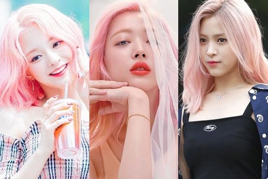 Những nữ idol để tóc hồng đẹp nhất Kpop