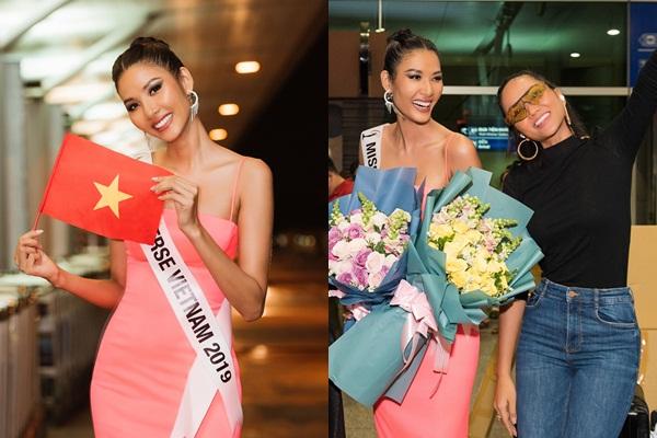 Thời trang sân bay của dàn mỹ nữ thi Miss Universe 2019: Hoàng Thùy sáng nhất phi trường ngay trong ngày đầu tụ hội-18