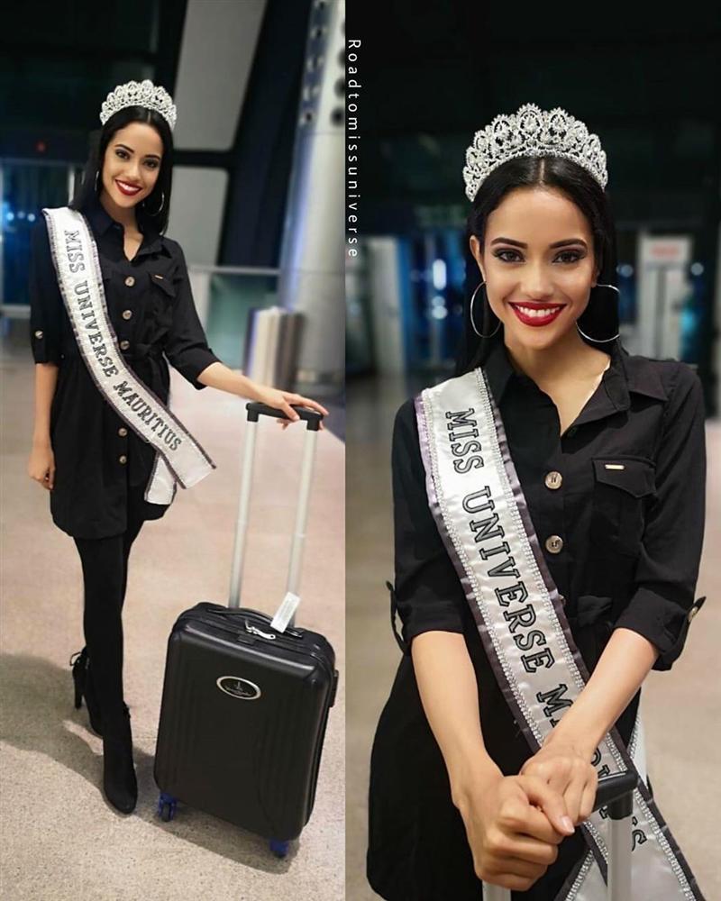 Thời trang sân bay của dàn mỹ nữ thi Miss Universe 2019: Hoàng Thùy sáng nhất phi trường ngay trong ngày đầu tụ hội-3