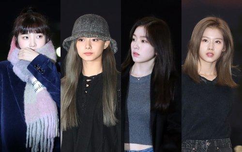 Khoảnh khắc trăm năm có một: Hội mỹ nhân Kpop Twice và Red Velvet đi chung thang cuốn ở Hà Nội-1