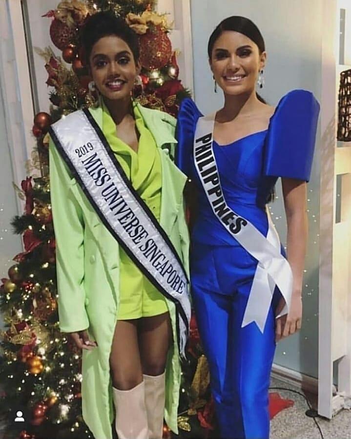 Thời trang sân bay của dàn mỹ nữ thi Miss Universe 2019: Hoàng Thùy sáng nhất phi trường ngay trong ngày đầu tụ hội-7