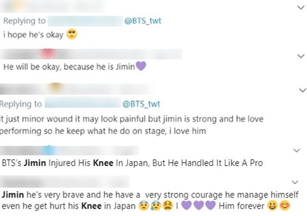 Jimin (BTS) ngã trầy chân, đổ máu khi nhảy dưới mưa vẫn nén đau cống hiến hết mình cho fan-4