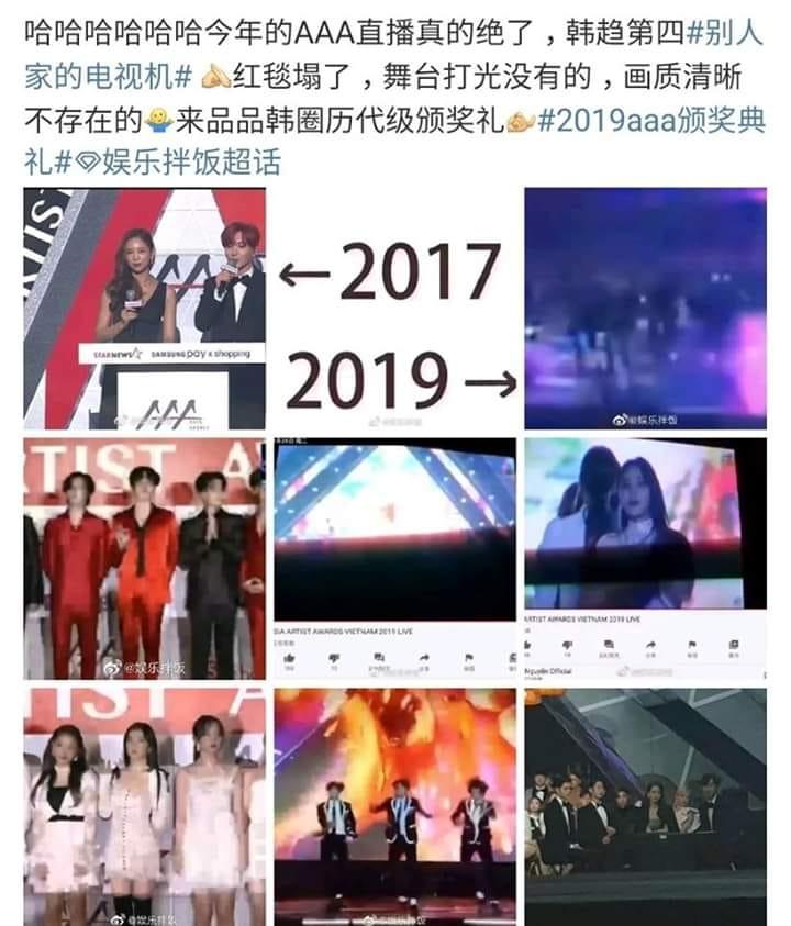 AAA 2019 bị khán giả quốc tế la ó thiếu chuyên nghiệp, khác nào lễ trao giải năm 1970-2