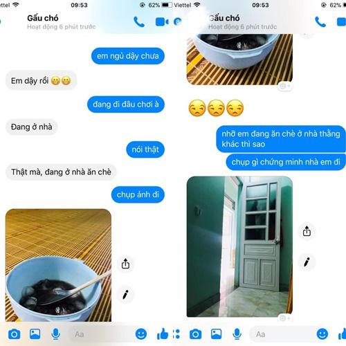 Chết cười: Anh chàng đa nghi, bắt người yêu gửi cả chục bức ảnh chứng minh đang ở nhà ăn chè và cái kết-1