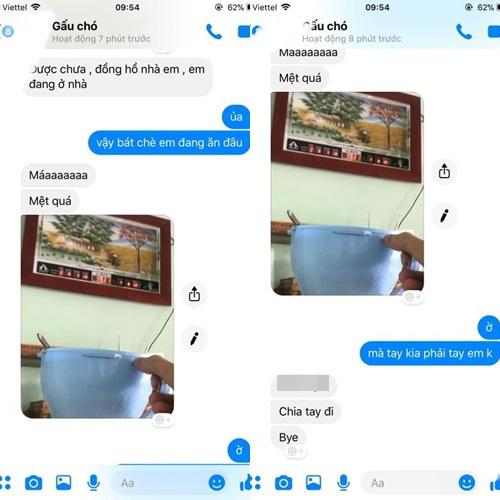 Chết cười: Anh chàng đa nghi, bắt người yêu gửi cả chục bức ảnh chứng minh đang ở nhà ăn chè và cái kết-3