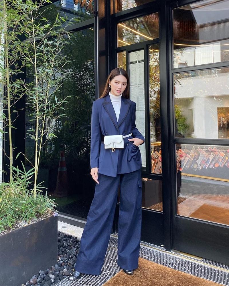 Sĩ Thanh mix đồ hack chiều cao như 1m70 - Quỳnh Anh Shyn đụng đầm quốc dân với Hà Hồ-6