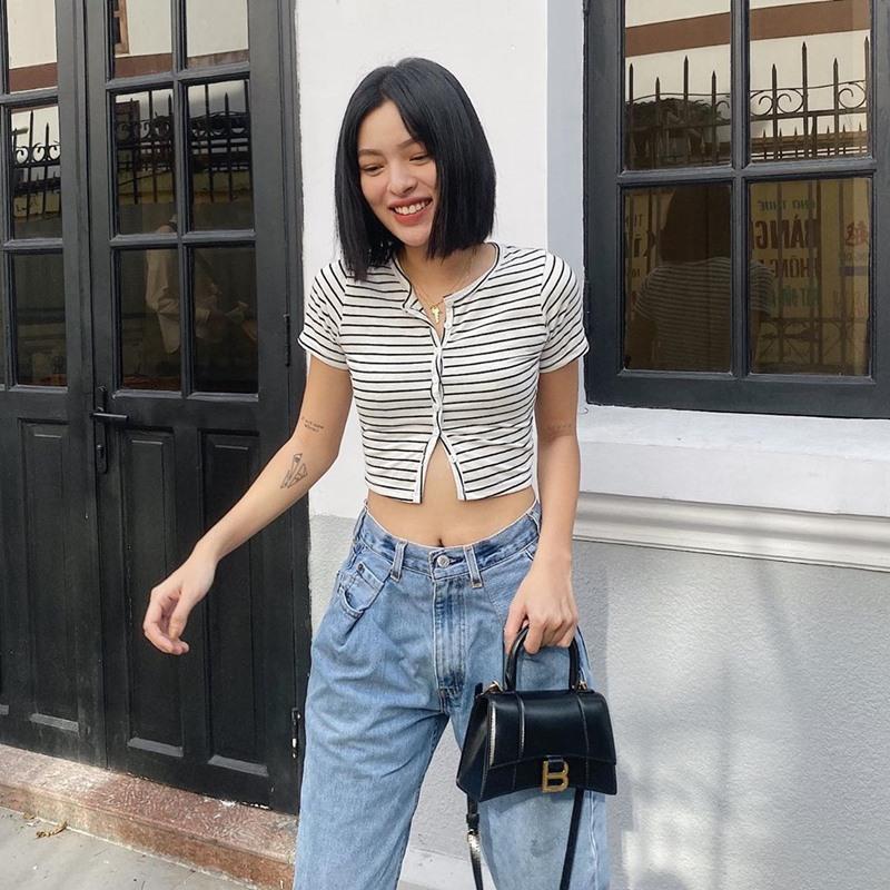 Sĩ Thanh mix đồ hack chiều cao như 1m70 - Quỳnh Anh Shyn đụng đầm quốc dân với Hà Hồ-9