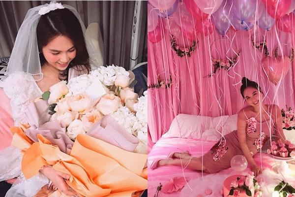 Vừa chia tay bạn trai, Ngọc Trinh ăn uống tưng bừng với dáng ngồi dạng chân không lẫn vào đâu-6