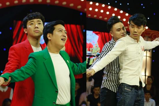 Trấn Thành bóc phốt Trường Giang khi hóa thân thành cặp tình nhân ở Thách Thức Danh Hài