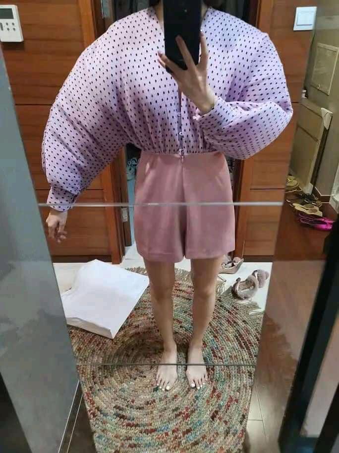 Ham hố giảm giá Black Friday, cô gái từ nàng thơ Hàn Quốc bỗng hóa võ sĩ lực điền vì chiếc áo chấm bi-4