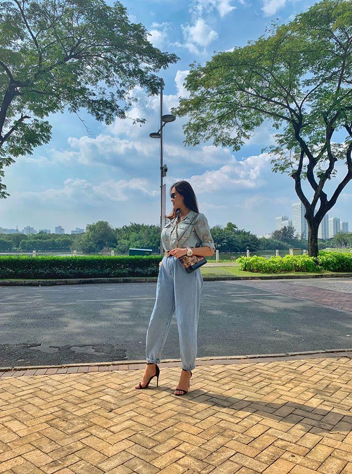 Sinh mổ 1 tuần đã đi guốc cao tung tăng dạo phố, MC Phương Mai làm các mẹ bỉm sữa sợ chết khiếp-1