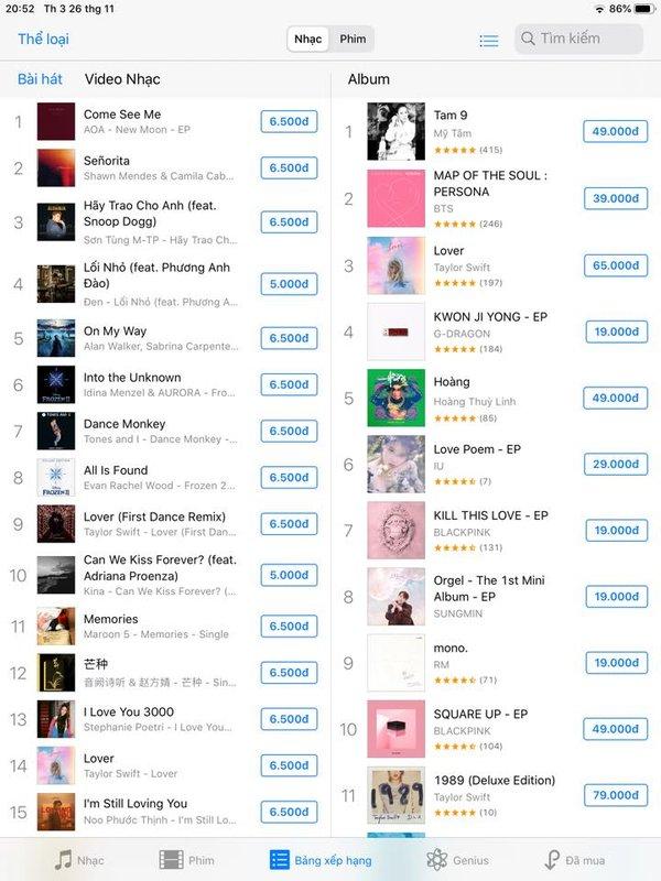 Mỹ Tâm chứng minh phong độ nhất thời, đẳng cấp mãi mãi khi Tâm 9 bất tử trên iTunes Việt Nam-3