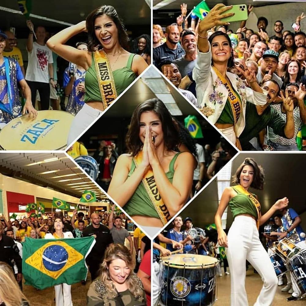 Giây phút chờ đợi nhất: Julia Horta lên đường thi Miss Universe 2019, HHen Niê cũng phát cuồng-8