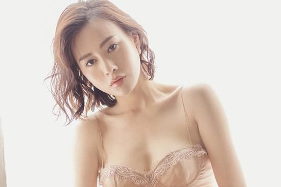 Phương Oanh cắt phăng mái tóc dài vào vai cô giáo trong phim nối sóng 'Hoa hồng trên ngực trái'