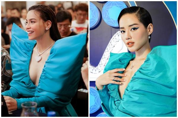 Đụng hàng đầm cồng kềnh của Công Trí, Hồ Ngọc Hà áp đảo Khánh Linh nhờ vòng 1 bốc lửa-8