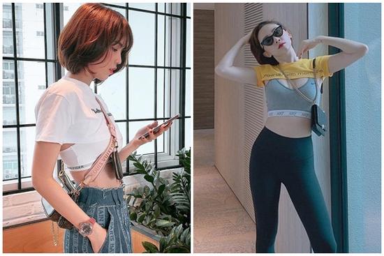 Bạo hơn cả Ngọc Trinh, Tóc Tiên 'chơi lớn' diện áo croptop ngắn cũn 'mặc như không mặc'