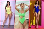 Lộ diện mẫu bikini ở Miss Universe, xanh neon được fan vote 'điên đảo' cho Hoàng Thùy