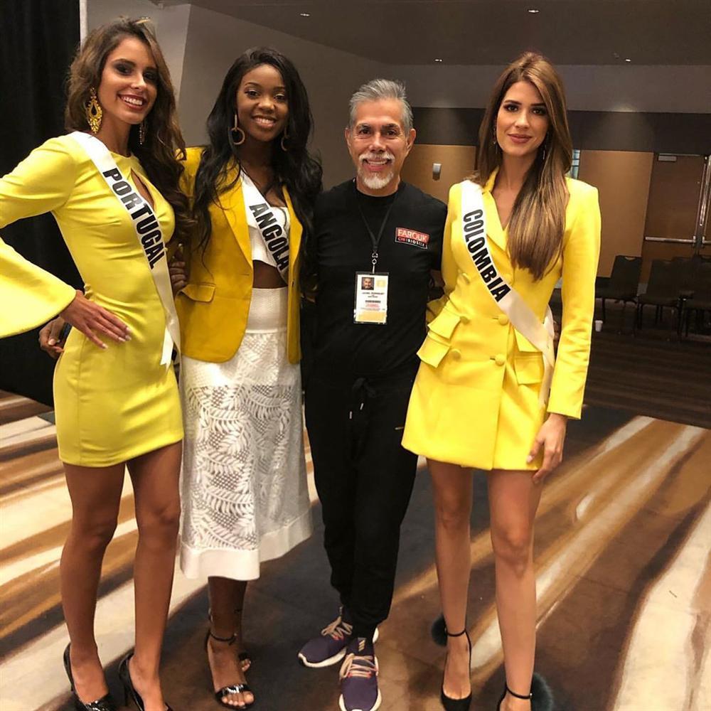 Miss Universe 2019 ngày thứ ba: Hoàng Thùy mặc đồ 2 trong 1, chặt đẹp chiều cao hoa hậu Venezuela-11