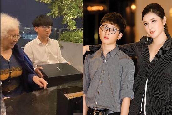 Hé lộ hình ảnh cậu em của Á hậu Huyền My: 16 tuổi đã cao 1m74, ngoại hình đẹp chuẩn soái ca